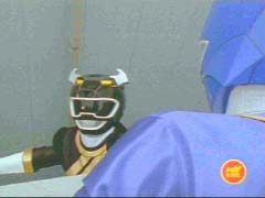 Black Ranger remembers when the Blue Ranger saved his life once