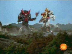 Tire Org overpowers the Megazord